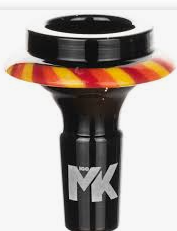 14mm UFO Saucer Glass Bowl - Red/Yellow/Orange