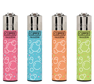 Clipper Lighter - Fancy Bubbles