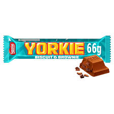 Yorkie Biscuit & Brownie Chocolate Bar - 66g
