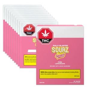 Spinach Sourz Fully Blasted PINK LEMONADE Sativa - 10 Pk
