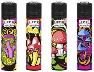 Clipper Lighter - Mushroom Colors
