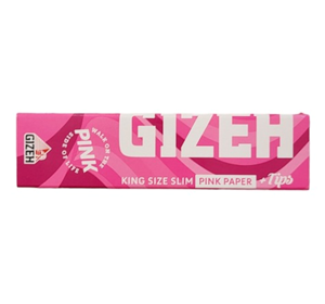 GIZEH - Pink King Size w/Tips